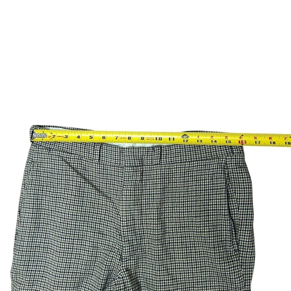 True Vintage 1950s Multicolor Houndstooth Wool Trousers Pants 32x26.5 - Picture 6 of 13